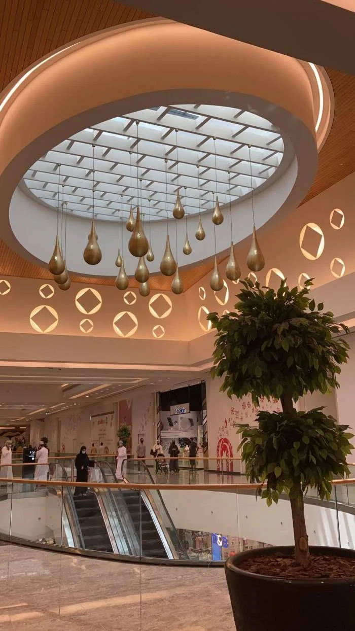 Interior of the Mall of Oman